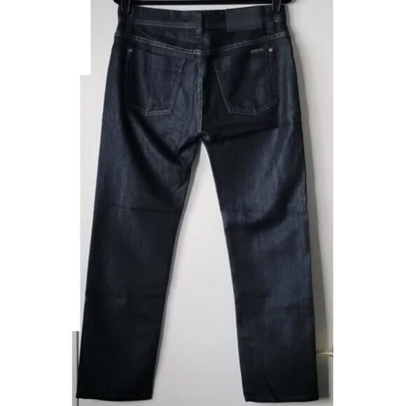 NWOT Fidelity Jimmy Slim Straight Jeans 31 Revolution Rinse - Picture 3 of 12